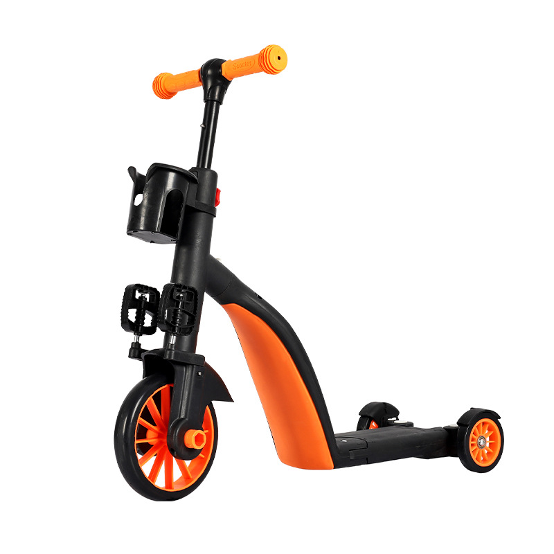 3 - en - 1 scooter para bebés, patinaje, triciclo para niños, carro de equilibrio, carro
