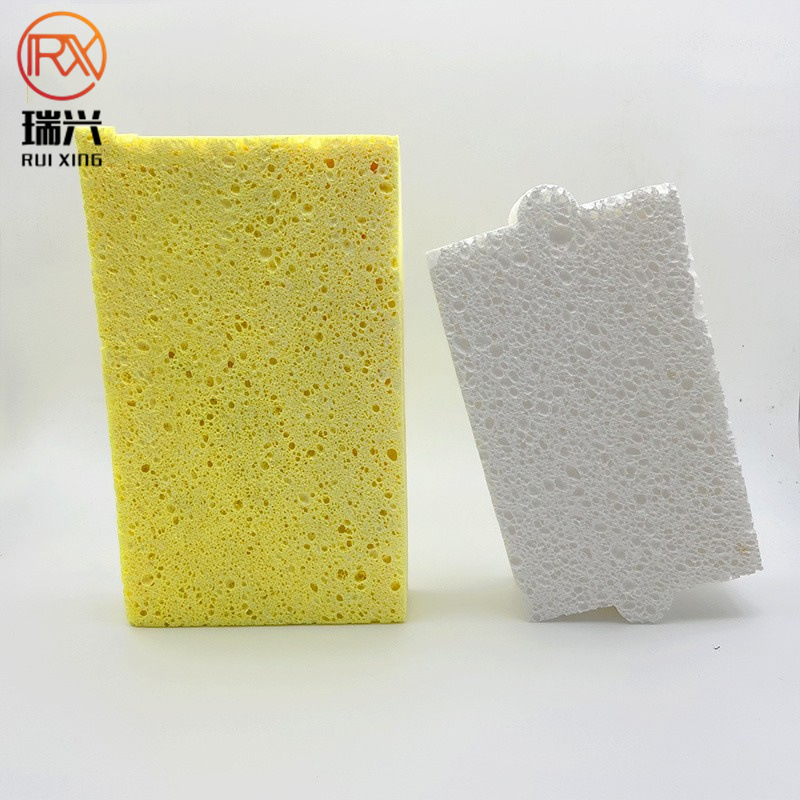 木浆棉海绵擦厨房洗碗海绵块家用刷碗刷锅百洁布抹布清洁木浆海绵
