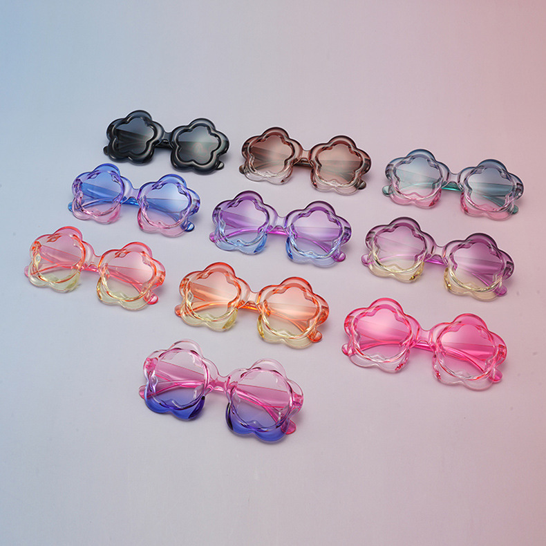 2025新款充气膨胀儿童爱心眼镜桃心宝宝太阳镜小孩墨镜SUNGLASSES|undefined