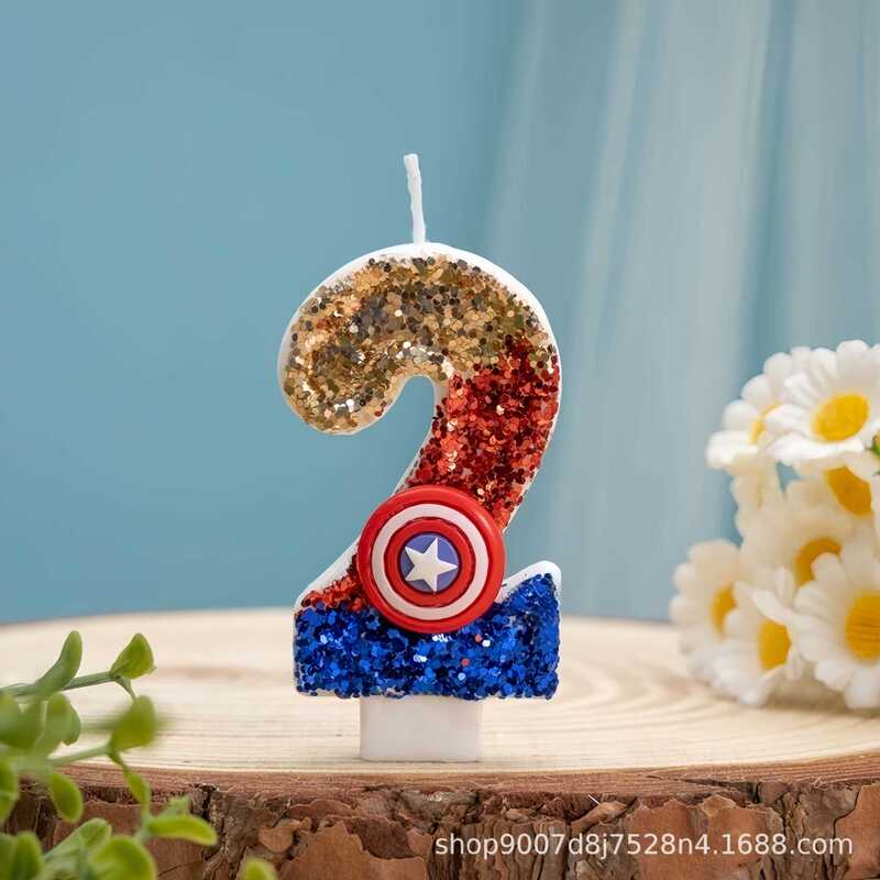 ネット赤漫画歳クリエイティブデジタル誕生日ろうそく0-9diyケーキパーティーアマゾン国境を越えた電気商の供給源|undefined