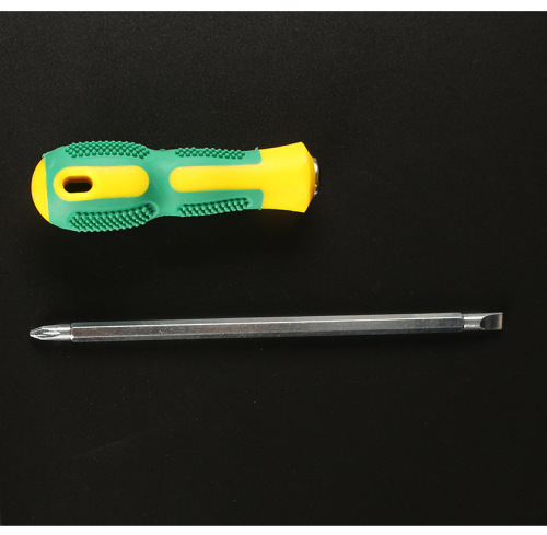 Screwdriver assembly tool with massage handle, dual-purpose cross screwdriver, combination flathead screwdriver