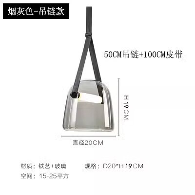 设计师包厢装饰法式卧室床头样板房餐厅创意圆形酒吧玻璃吊灯|undefined