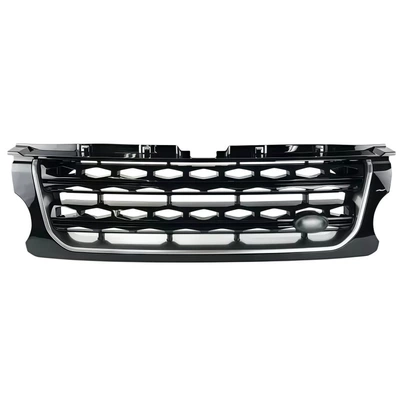 Grille, Freelander Front Grille, Discovery | Zhongwang - 14-styles-of-hair-4-center-net-all-black-silver-bars