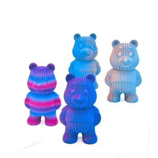 3D-печать: фигурка медведя настольный декор
