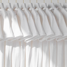 300g三本针双线重磅新疆棉t恤男美式凉感短袖小众夏季半袖