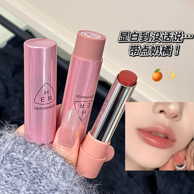 HERORANGE770光韵菁润镜面口红水光嘟嘟唇不易掉色韩系显嫩跨境