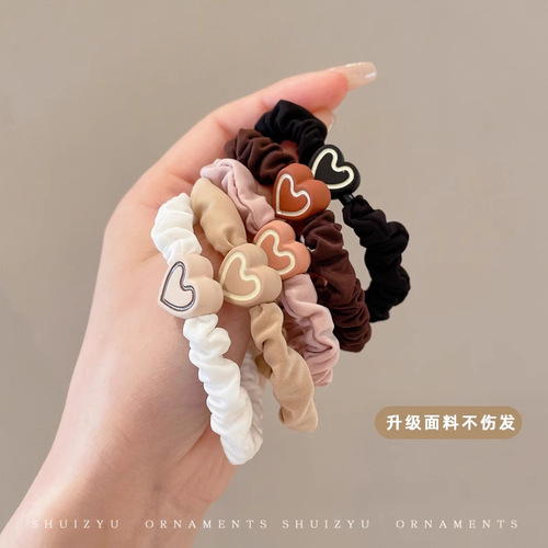 High horsetail, loving large intestine, hair ring, hair ring, head rope, high-grade hair cord, rubber band, hair binding, female headwear, hair accessories