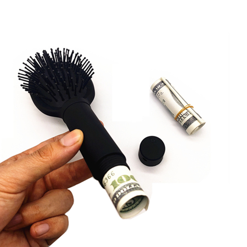 Amazon eBay caja de almacenamiento rodillo dinero peine multifuncional plástico oculto portátil almacenamiento medicina