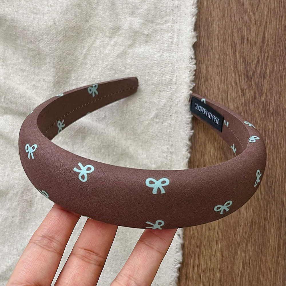 Otoño y invierno Meilade coreano retro estricto esponja cabeza de banda nueva variedad de terciopelo alto cráneo ancho banda de cabello mayorista