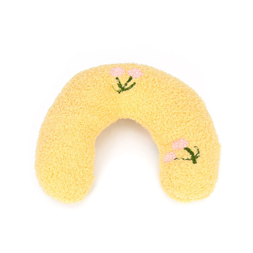 Factory direct selling pet supplies Cat pillow U-shaped pillow to protect cervical spine, comfortable and soft for deep sleep, fresh color