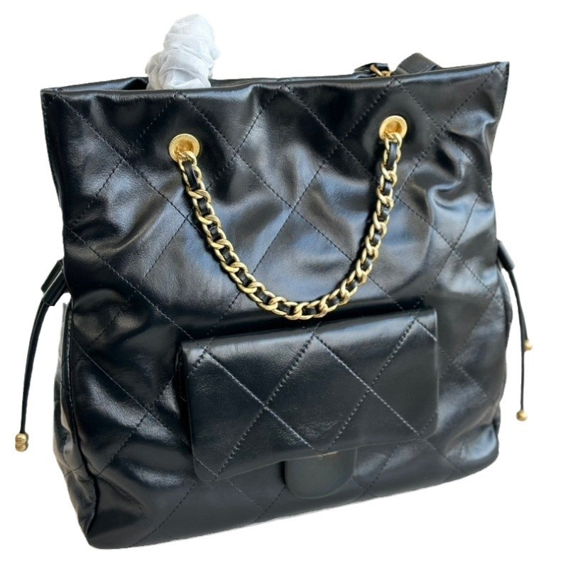 COWHIDE TOTE BAG 핸드백 2025 새로운 대용량 게으른 스타일 언더암 가방 숄더 백 여성용 가방 Z654