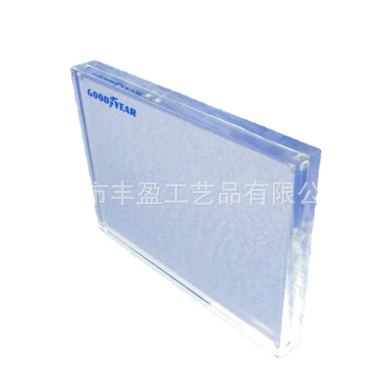 桌面立式有机玻璃艺术照相框 透明亚克力婚纱影楼相架