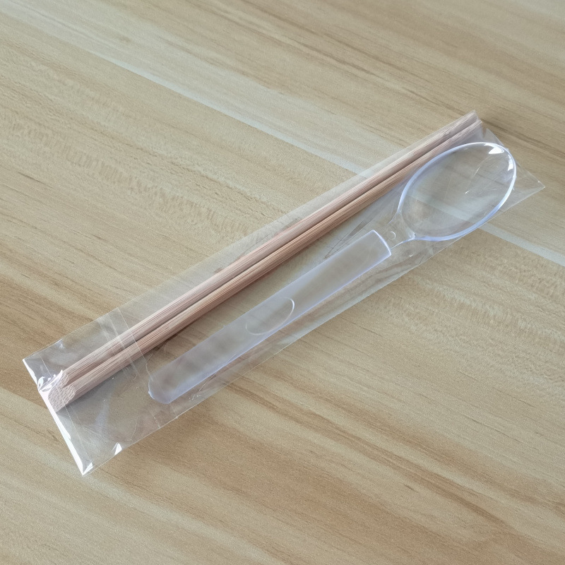使い捨て食器 3～4本セット フォーク・スプーン・箸 2本セット ティッシュ付き テイクアウト チャンヘク|undefined