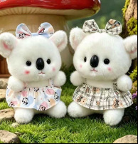 Muñeco de Peluche de Oso Transformable 8 Pulgadas de Felpa Corta