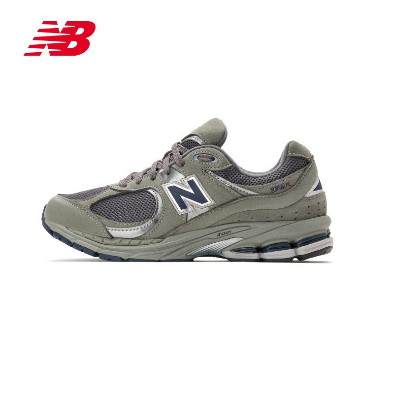 Pure original NB2002R series original gray men's and women's high version retro running sports couple comfortable dad shoes