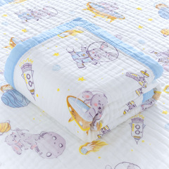 Factory direct supply of baby quilts, spring, autumn and summer blankets, newborn blankets, gauze wraps, children's bath towels