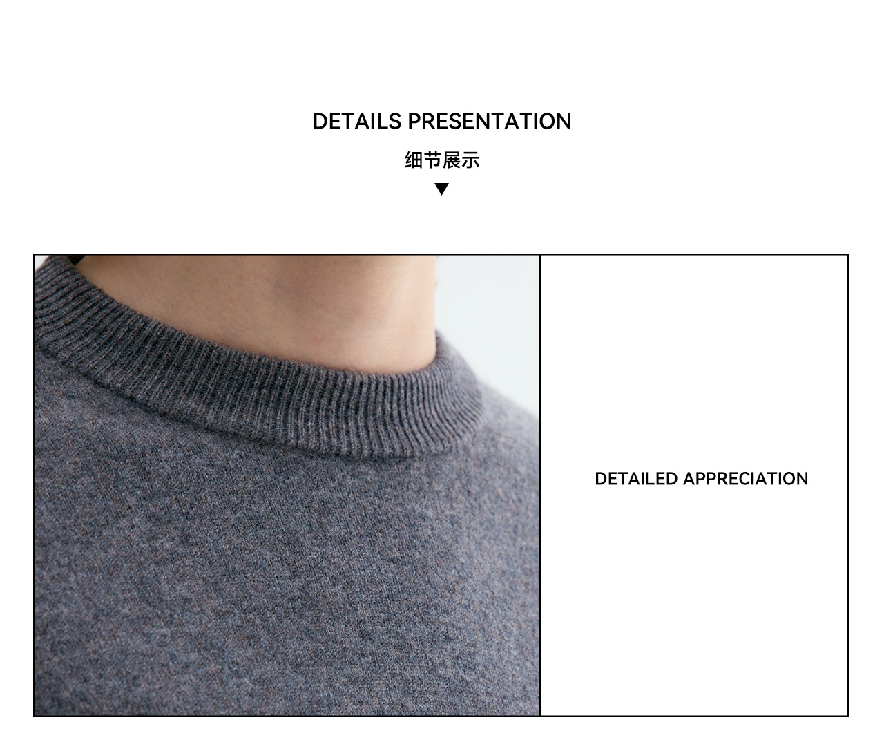 UNF Merino Wool Half-Turtleneck Sweater
