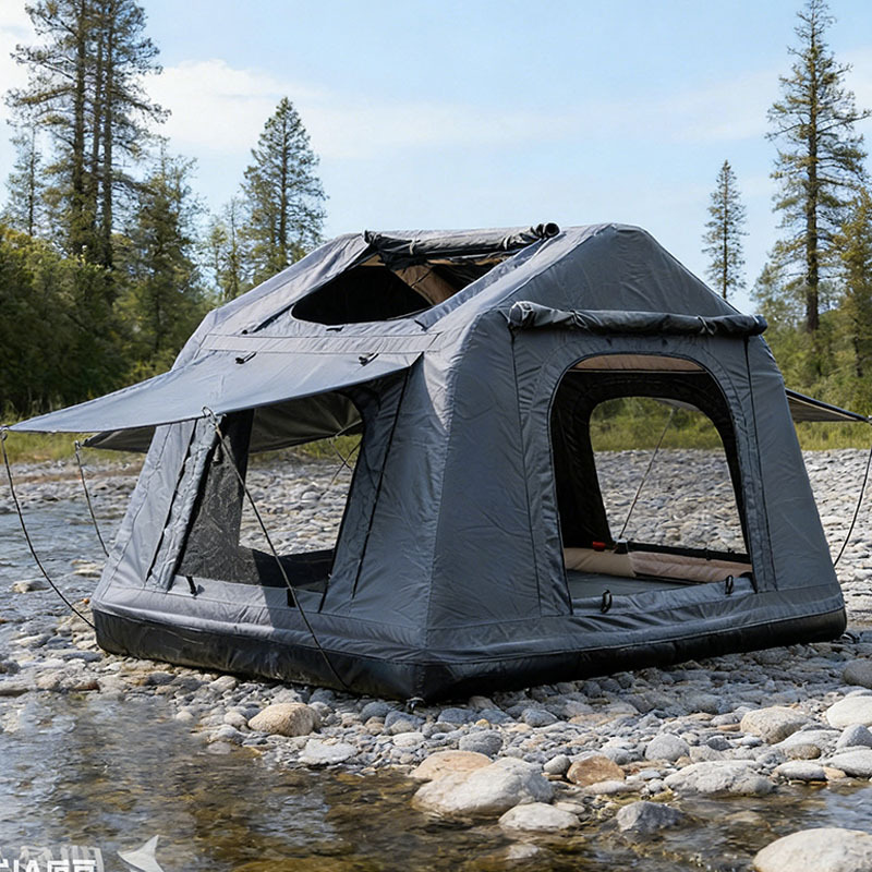 Camping Tent Factory Direct Supply, Inflatable, Fully Automatic, Sunproof, Rainproof, Foldable, Outdoor Camping, Car-Mounted, Portable