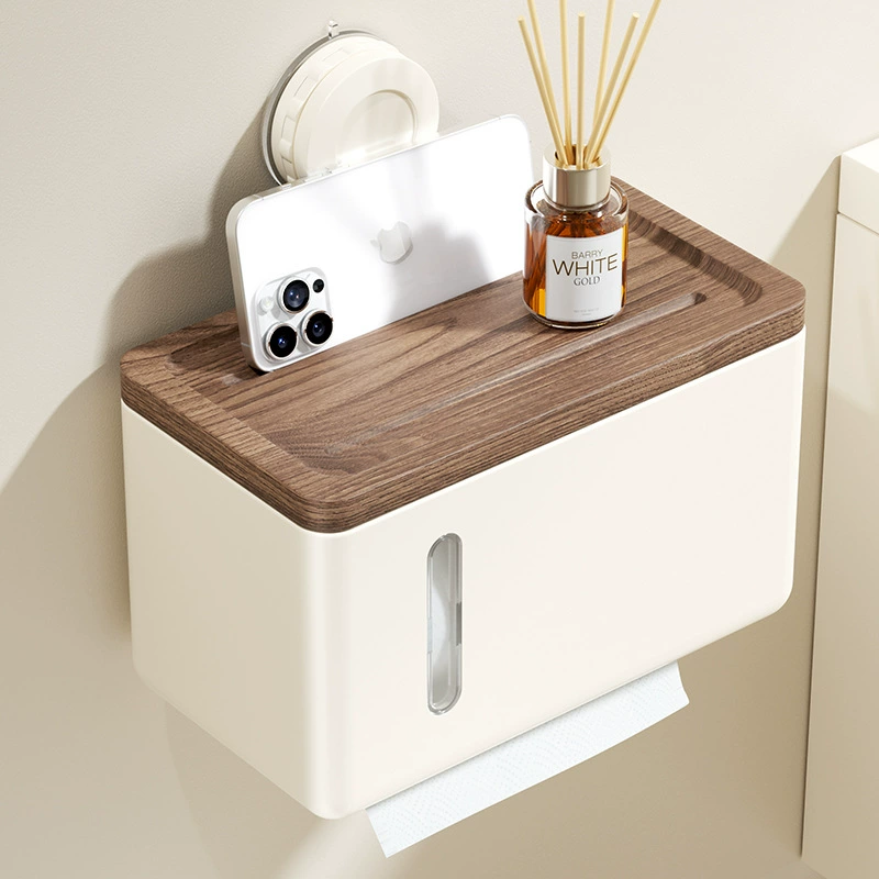 Водонепроницаемая коробка для полотенец из орехового дерева