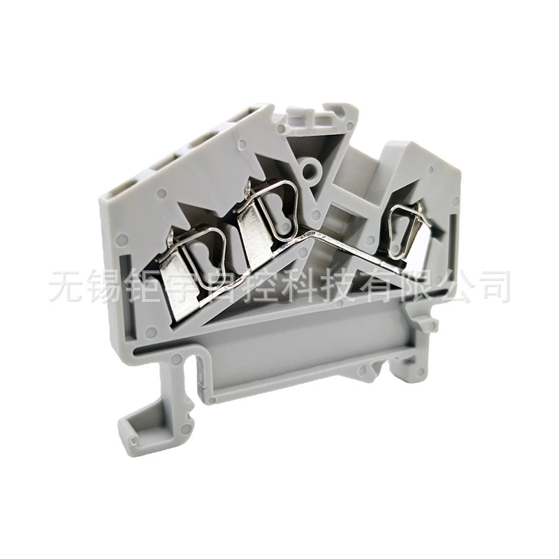 Шанхай Youbang Электрический UPUN конический 3-проводной пружинный терминал UJ1-2.5/3 л новый оригинальный