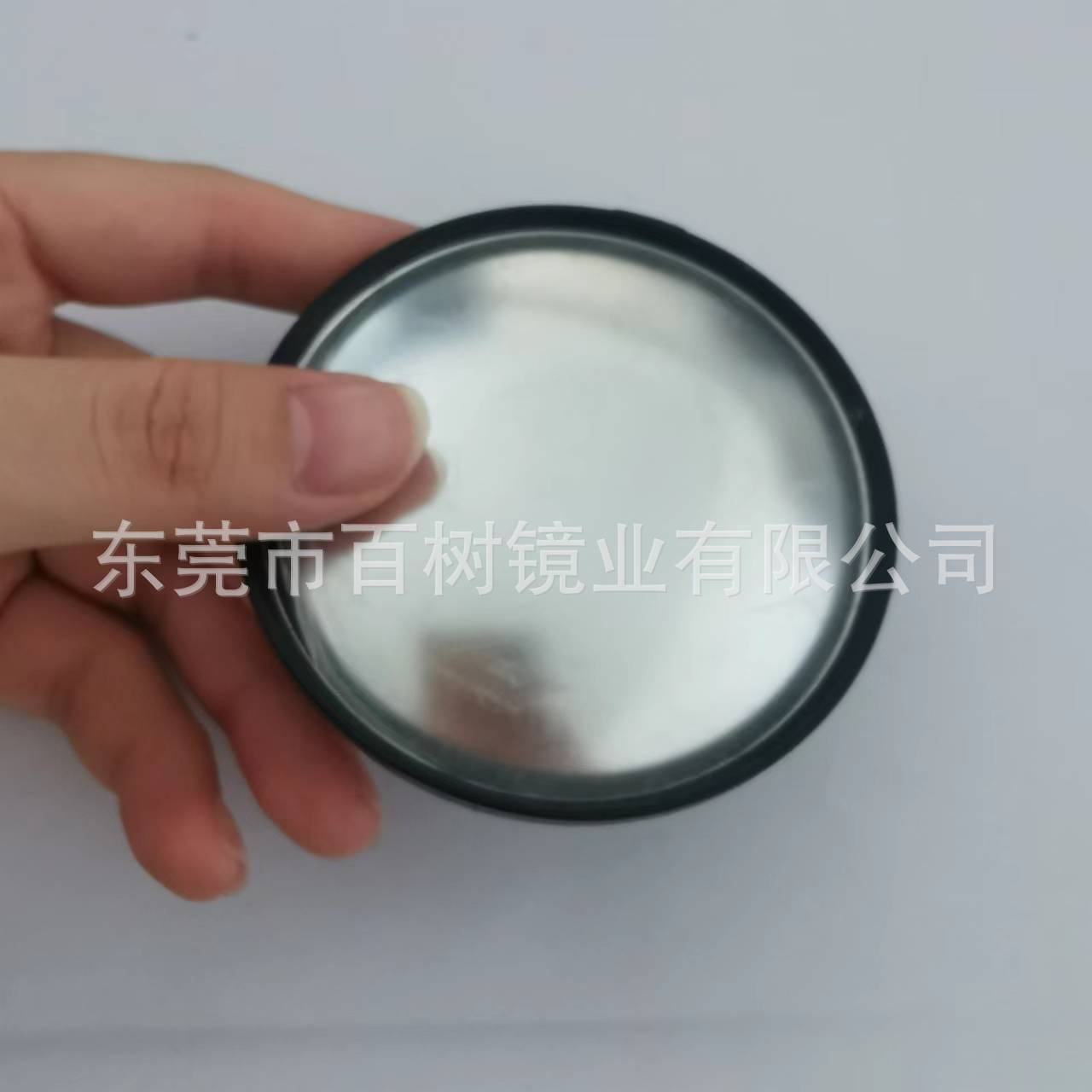 直径75mm有机玻璃小圆镜亚克力凸面广角镜片山地车自行车后视镜片
