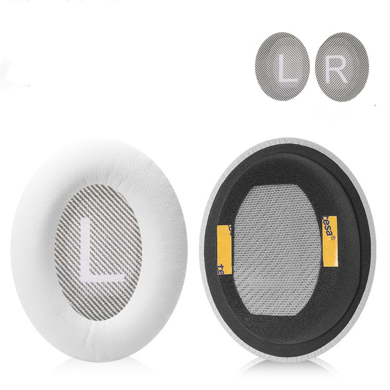 Doctor Bose QC35 orejeras QC25 QC15 cubierta del auricular AE2 esponja cubierta de cuero cubierta del oído de algodón