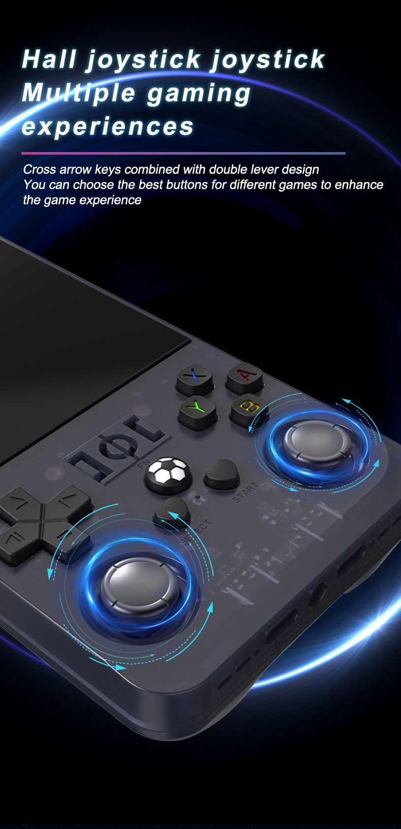 New R36MAX Open Source Handheld Retro Game Console 4.0inch IPS Screen Portable Pocket Arcade_voghion.com