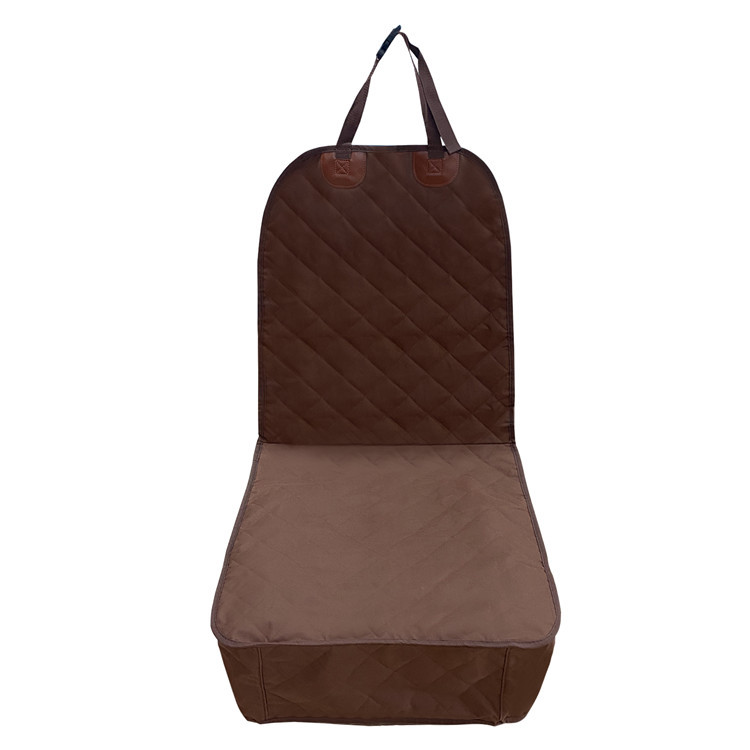 跨境汽车车用单座绗棉前座狗垫宠物垫车座防护防滑防脏防磨耐磨垫