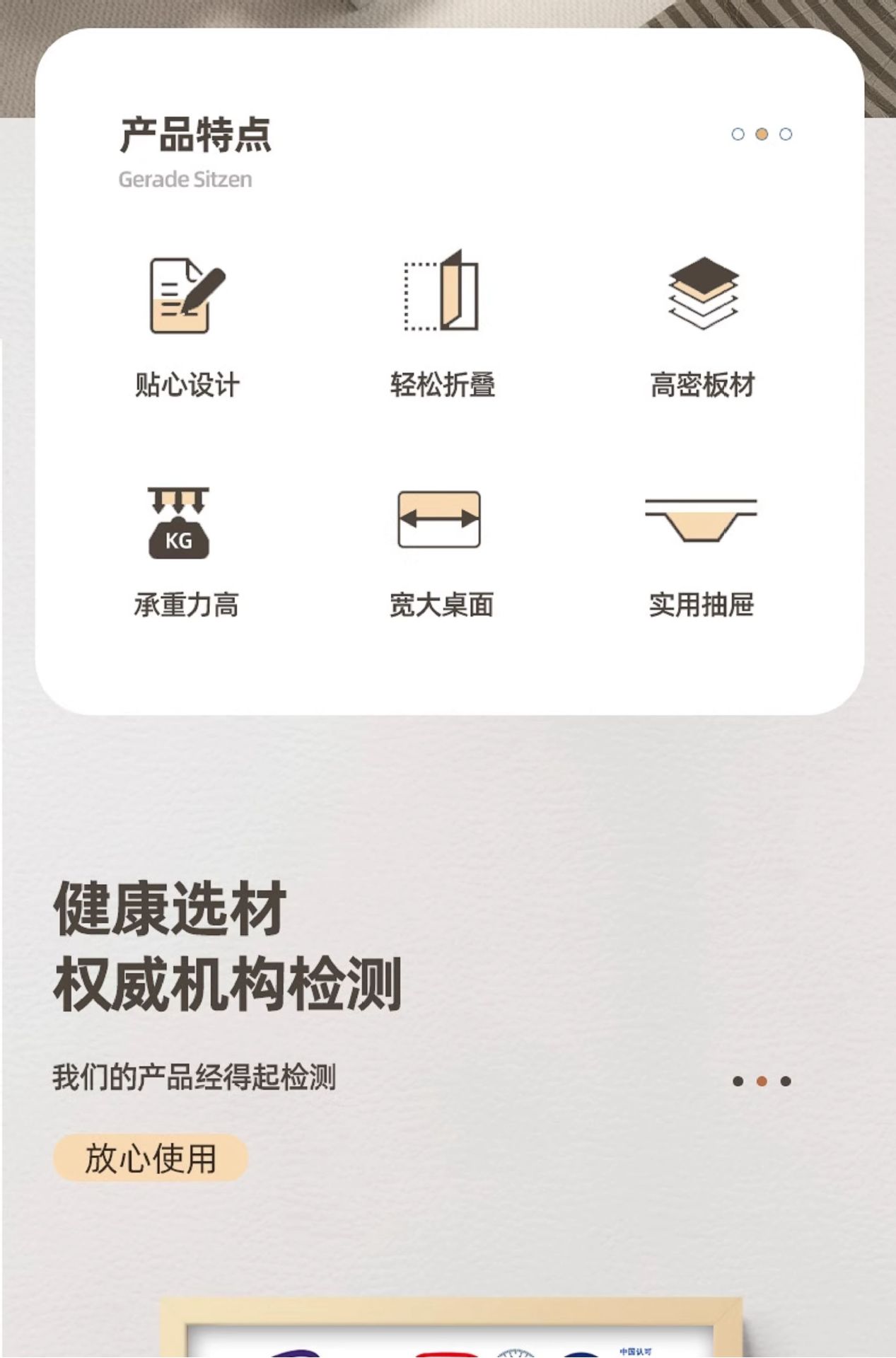 Suitable for Car Small Table, Dining Table, Car Laptop Table, Homework Writing, Multi-Functional Folding Study