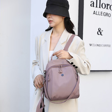 跨境现货批发时尚百搭双肩包女2025新款高级感小众尼龙旅行背包