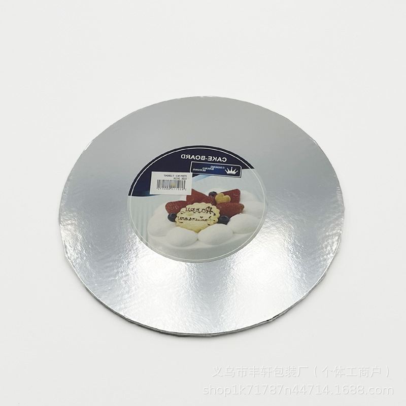 Base de pastel de comercio exterior transfronterizo 3mm 5mm de espesor placa de densidad borde pastel almohadilla de madera de fondo duro pastel almohadilla