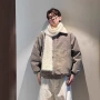 冬季加厚男款美式棉衣