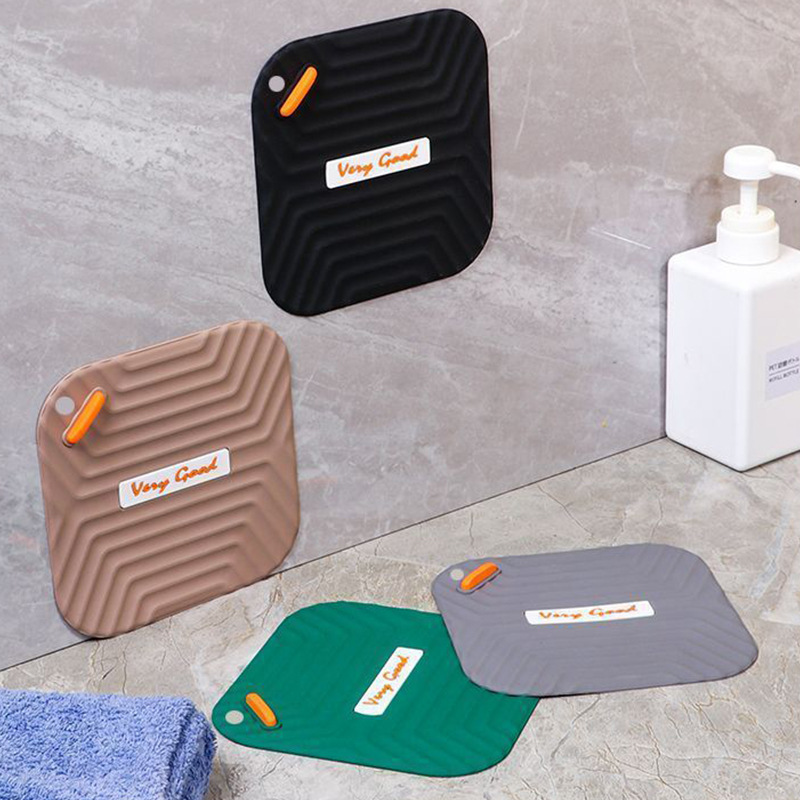 Silicone anti-odor floor drain cover, bathroom sewer anti-odor device, basin sink anti-clogging water-blocking mat, insect-proof