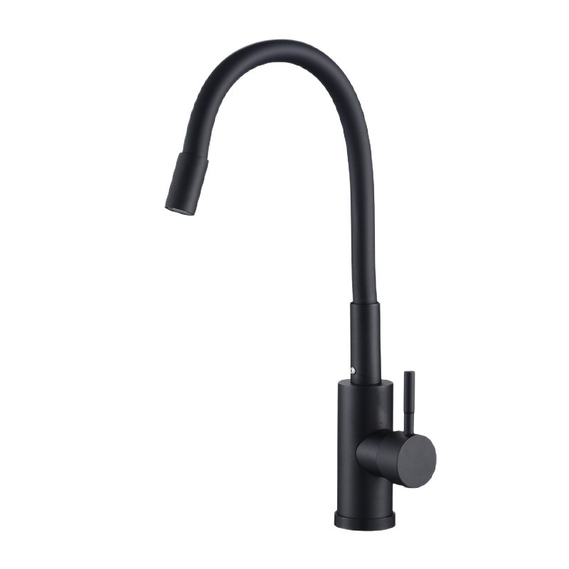 Lavabo de cocina transfronterizo grifo de agua fría y caliente fregadero de acero inoxidable 304 fábrica de grifo universal giratorio