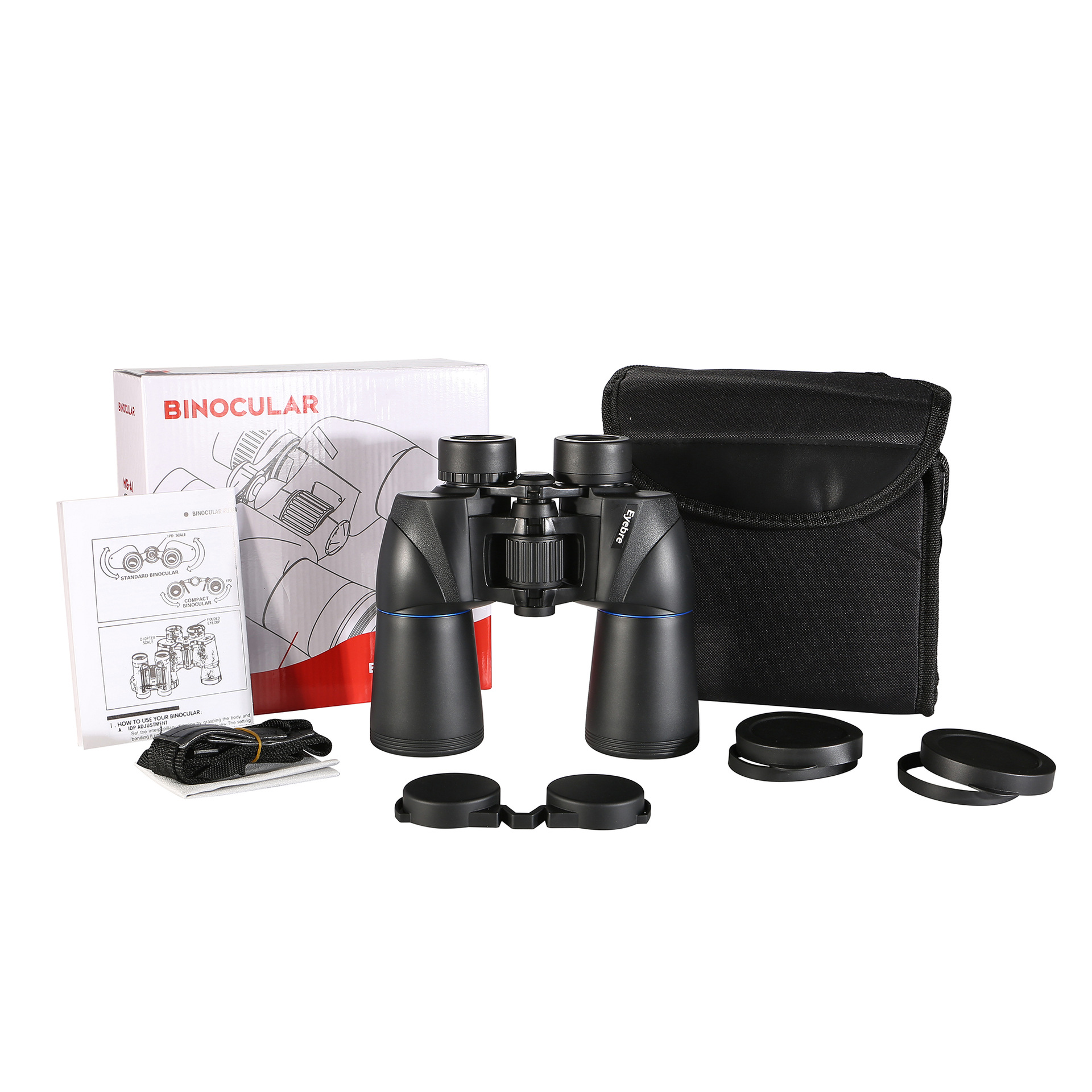 CB3 10x50 双筒望远镜 高清超清高倍观景旅游户外登山演唱会观鸟