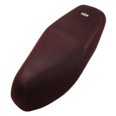 Motorcycle cushion Uy125 Seat Cushion Cover Pedal - red-and-black-bee-thick-mesh-seat-cover-uy125