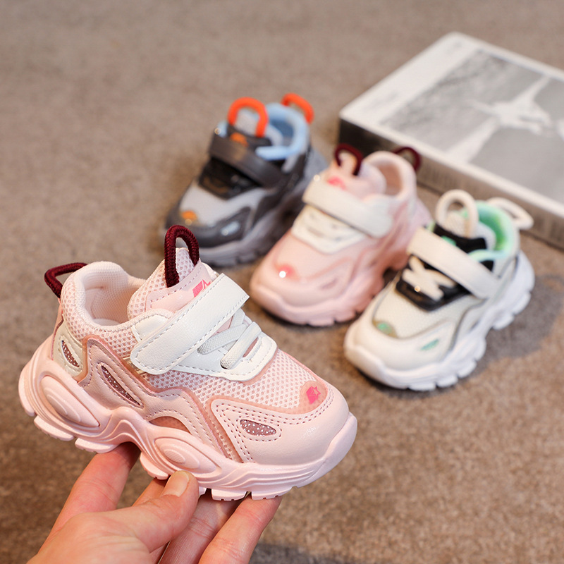 Herbst und Winter neue solide weiche Sohle Wanderschuhe mit atmungsaktiven Mesh-Sportschuhen für Kinder_voghion.com