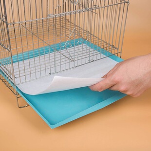 Bird Cage Mat Paper, Feces-Catching Paper, Absorbent Disposable Bird Stand Tray Mat, Bird Food Mat, Feces Mat Thickened