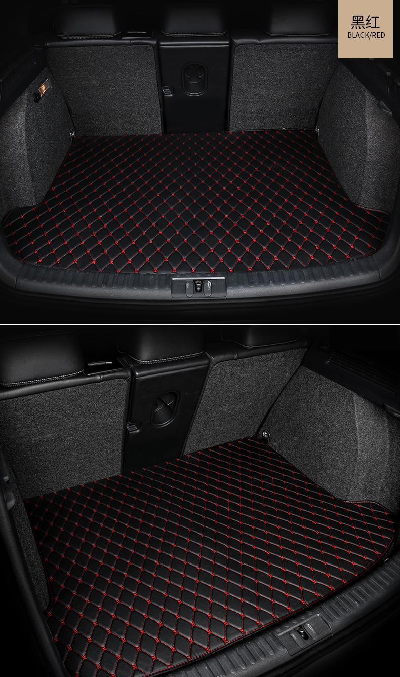 Special car environmental protection and no smell full surround car special trunk mat tailbox mat trunk mat waterproof large