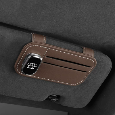 Car glasses clip multifunctional car Car Glasses Clip/Bill Clip - please-note-when-placing-an-order-for-brown-models