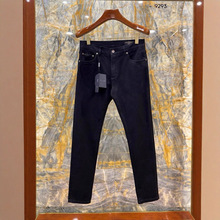 2025秋冬新款高品质正确版DG 顶级牛仔裤 黑牛弹力面料 皮牌 高档