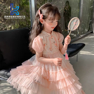 2024�ļ�Ůͯ����ʽ�B��ȹ���L�h��Ů����������乫��ȹ���ݶ���