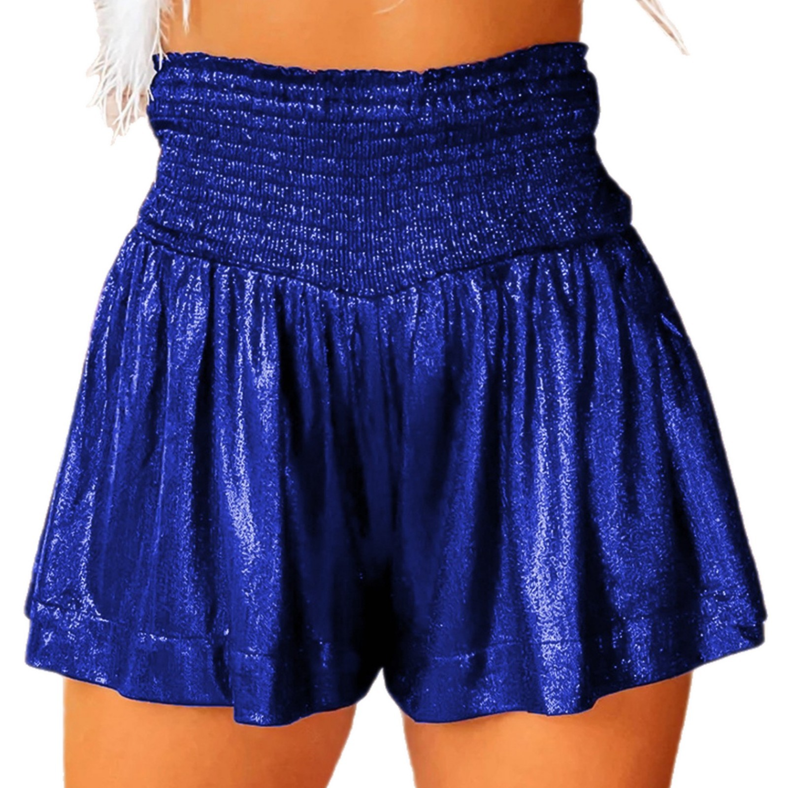 Pantalones Cortos Deportivos Casuales de Poliéster, Cintura Elástica image 6