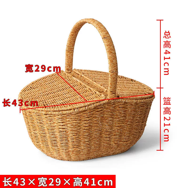 Handheld storage basket, woven storage system, pack, Birthday gift