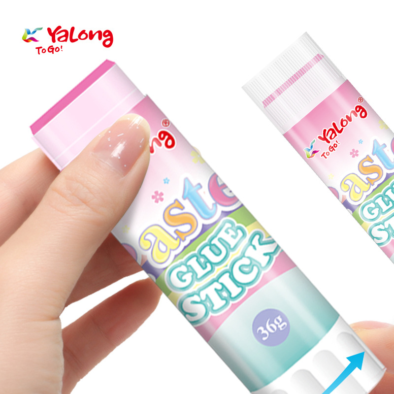 Lápiz Adhesivo Blanco en Barra 9g/15g/25g/36g de PVP de Fuerte Adhesión para Escuela y Oficina
