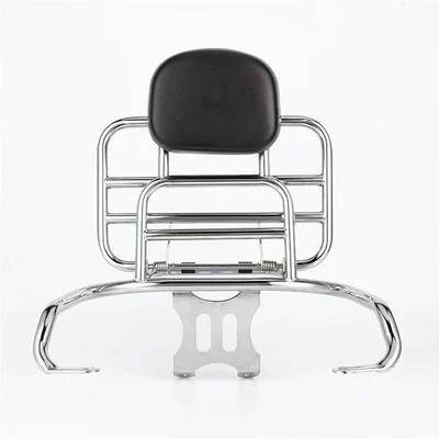 Motorcycle front windshield – for Qianjiang Dream Dino 150 - silver-back-shelf