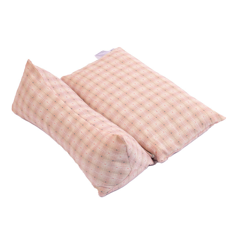 そば殻頚椎枕、頚椎保護、睡眠牽引三角円筒枕コア、大人用睡眠専用首枕|undefined