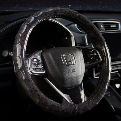 Steering wheel cover – Leather Wood Grain Cover