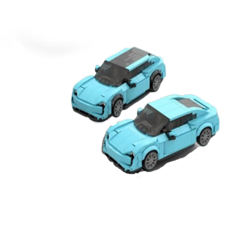 Building Block Toy Car Diy Educational Model For Kids_voghion.com