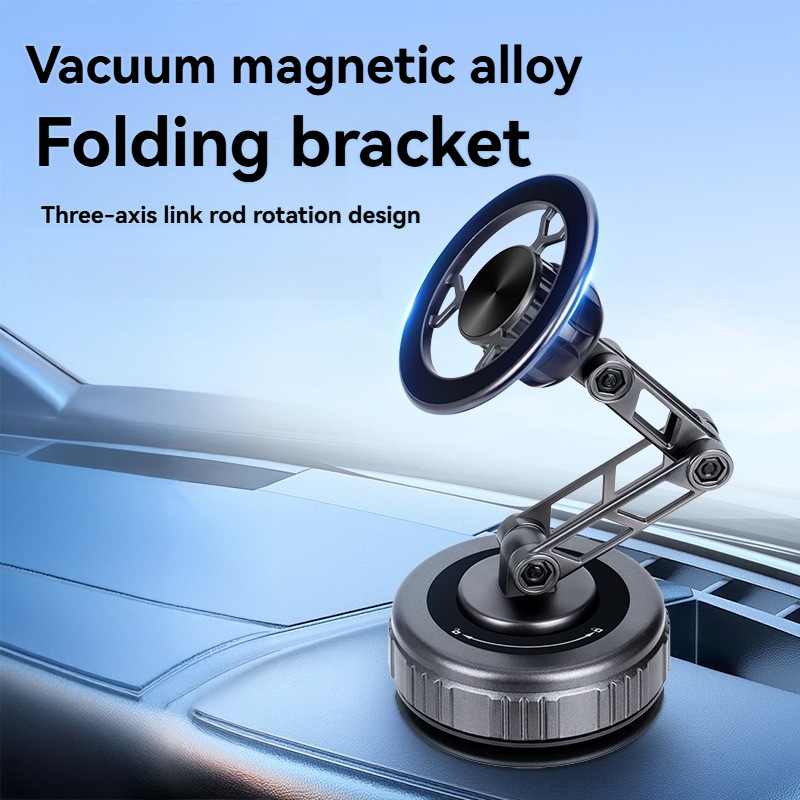 Magsafe metal avtomobil telefon derzhanasi buklanboshi